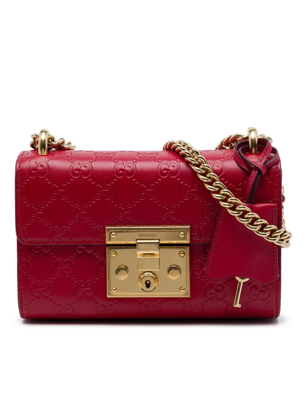 Gucci Small Ssima Padlock Crossbody #361851G95B